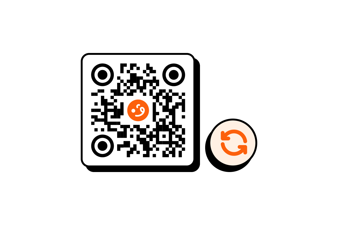 Dynamic QR codes on bar tables and counters for instant menu access